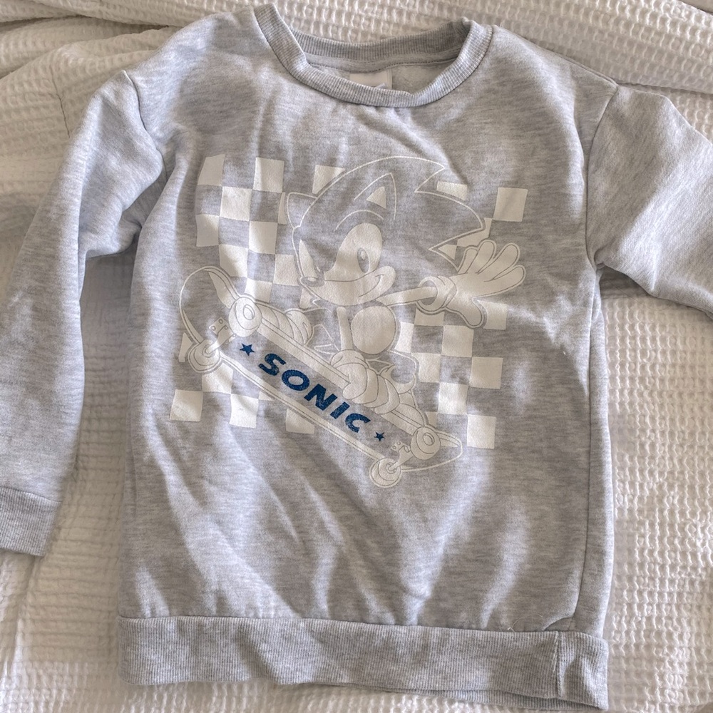 Sonic the hedgehog boys sweater